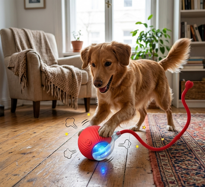 Pelota automática para mascotas